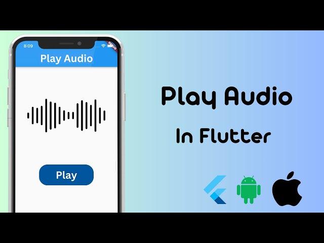 How to play audio in flutter? | Audio File From Asset