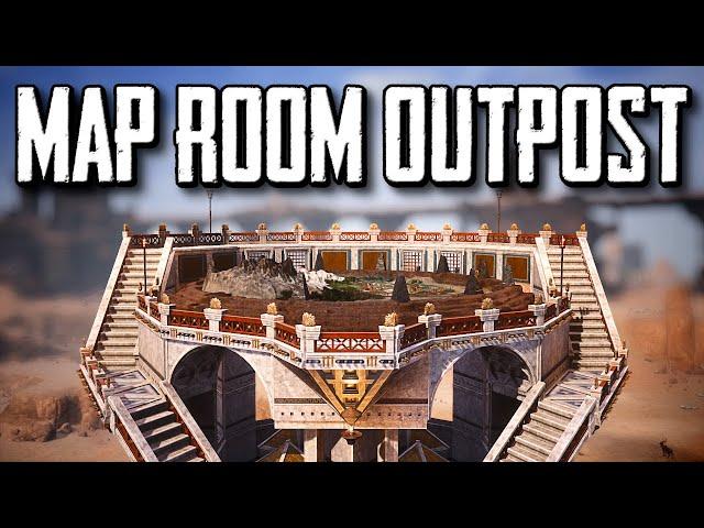MAP ROOM OUTPOST! - Conan Exiles (Build Guide)