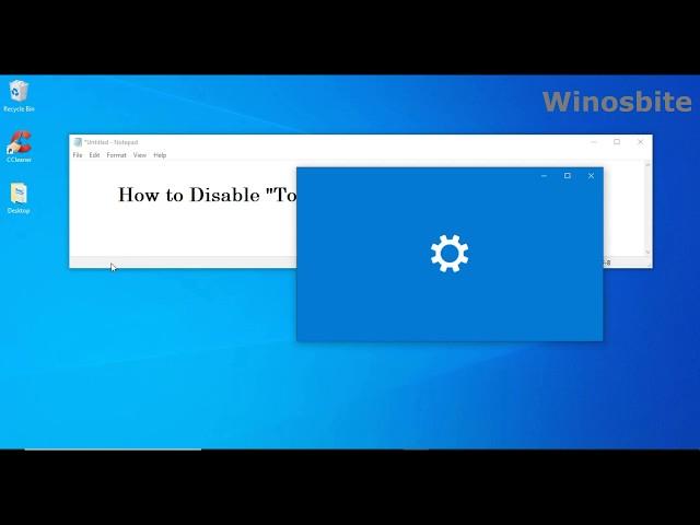 How to Disable Touch Keyboard in Windows 10