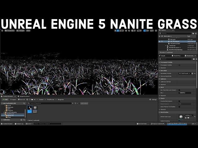 Unreal Engine 5 Nanite Grass