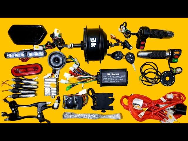 DK company इलेक्ट्रिक साइकिल हब मोटर किट / unboxing / under 4500₹ Electric Cycle Hub Moter