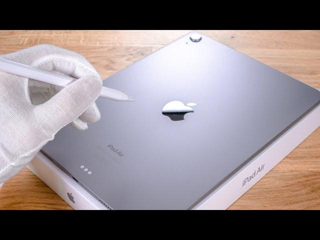 iPad Air M2 2024 11-inch Unboxing and Apple Pencil Pro Test