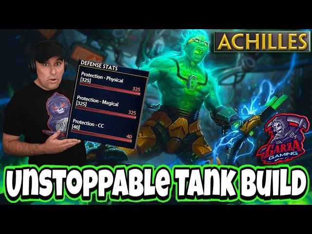 SMITE Achilles  "MAX Defense Tank Build!!!!" (He Is Unstoppable!!!) | Smite Arena |