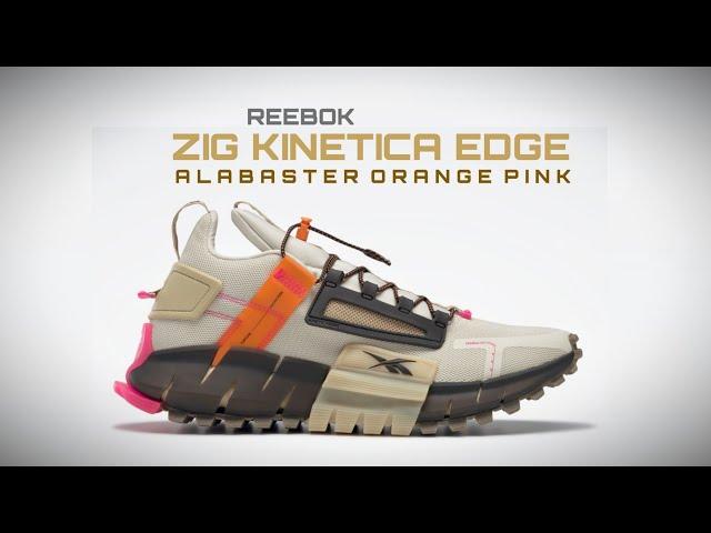 REEBOK Zig Kinetica Edge ALABASTER ORANGE 2020 DETAILED LOOK + RELEASE DATEREE