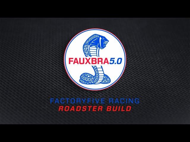 Factory Five Roadster Build - Coming Soon