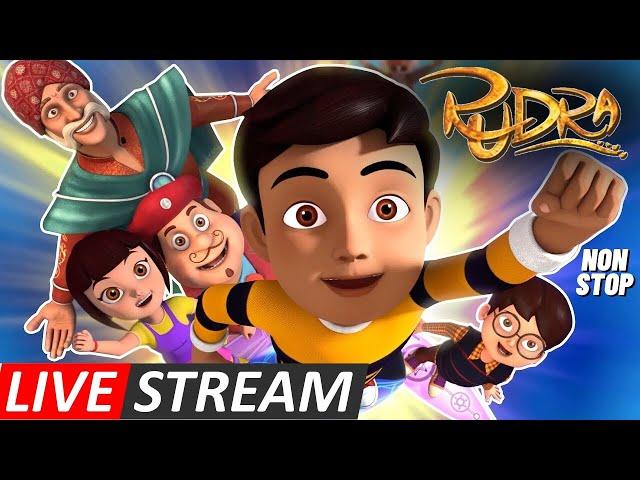 Rudra: LIVE STREAM  | The Magical Adventures | Fun Animated Show for Kids #Rudra