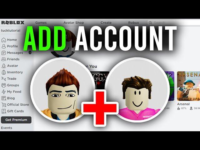 How To Make Another Account On Roblox (Same Device) | Add Another Roblox Account