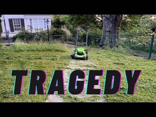 Grass-Magedon, Abandoned School First Mow after 2 years! Side quest Friday Episode 6