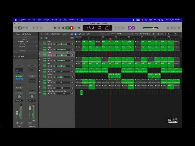 Silent Cook Up - Making My Final Beat Before Updating To Logic Pro 11