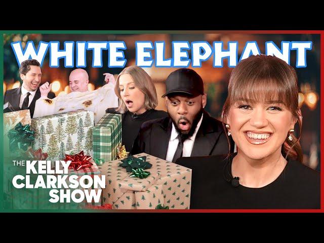 Kelly Clarkson's HILARIOUS White Elephant Gift Exchange With My Band Y'all!