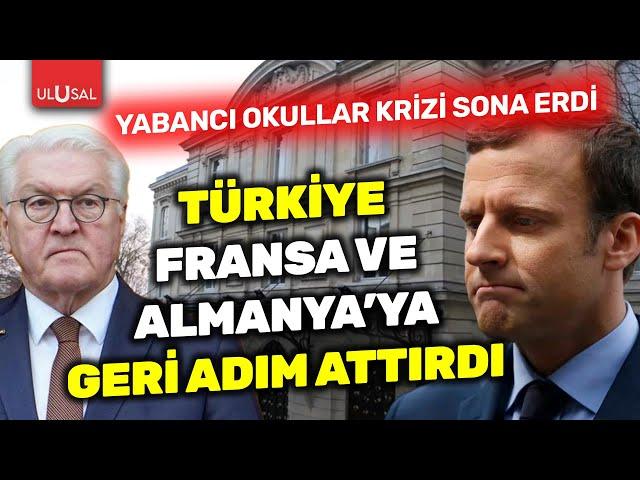 Türkiye Fransa ve Almanya'ya nota verdi! İki ülke geri adım attı | ULUSAL HABER