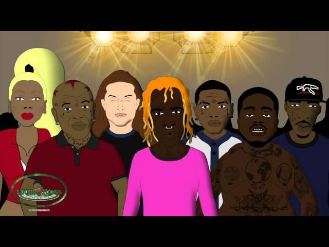 Lil Wayne vs Young Thug - Rap Battle (LT Animated Cartoon)