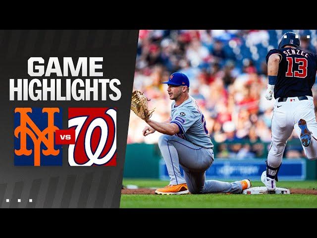 Mets vs. Nationals Highlights (7/2/24) | MLB Highlights