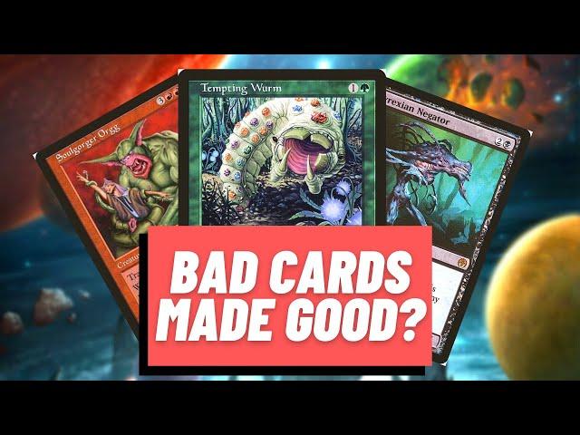 Bad cards with great potential in edh