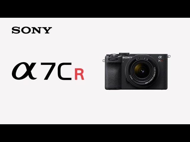 Introducing Alpha 7CR | Sony | α