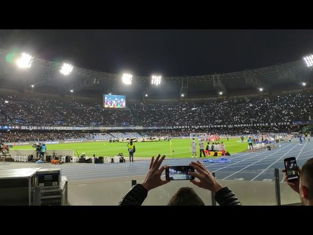 SSC Napoli - FC Barcelona (25.02.2020) - Champions League anthem