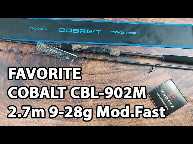 Спінінг Favorite Cobalt CBL-902M 2.7m 9-28g Mod.Fast