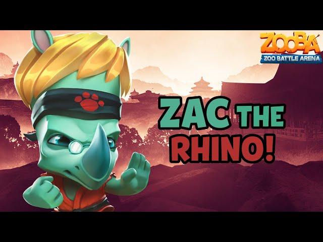 Zooba: ZAC the Rhino is Here!