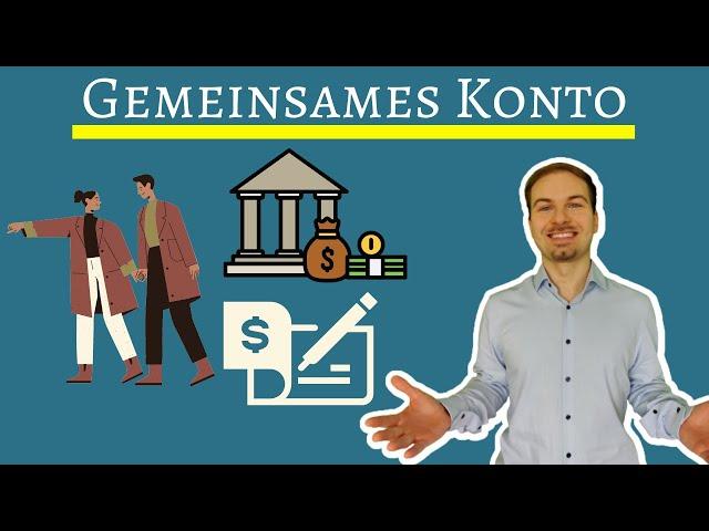 Gemeinsames Konto | Welche Vorteile hat es?