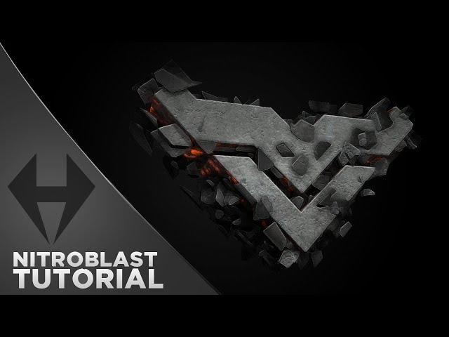 Cinema 4D Tutorial | Creating a Cracked Text/Logo