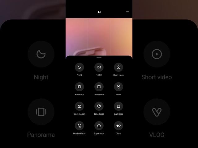 Mi 11 MIUI 12 Camera App