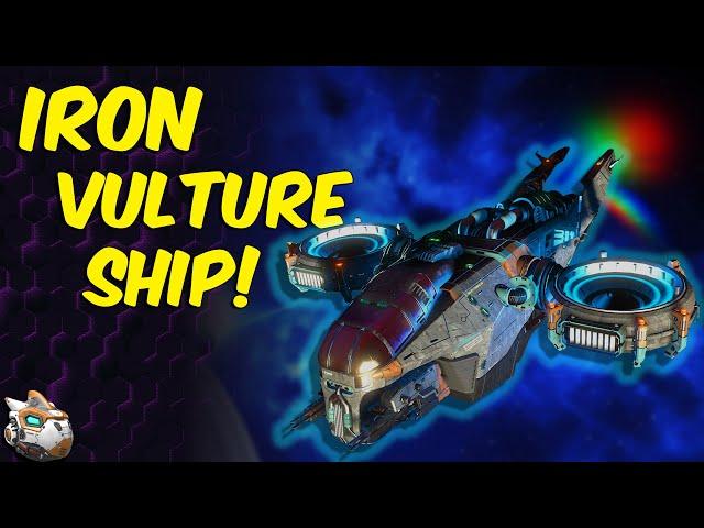 No Man's Sky Adrift Expedition Phase 4 and 5 The Iron Vulture Ship