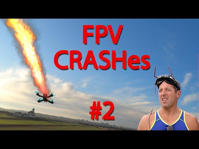 FPV DRONE CRASH COMPILATION #2 | august fails