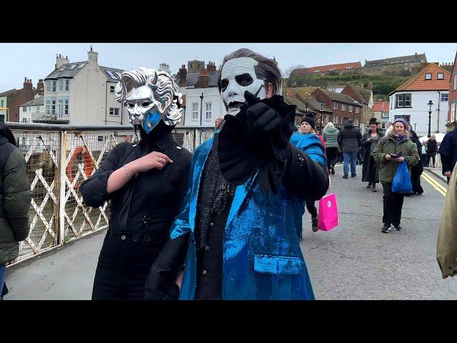 Whitby Goth Weekend April 2023 full walking tour | [4K]