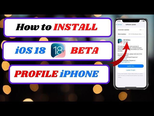 how to install ios 18 developer beta|how to get ios 18 developer beta|2024