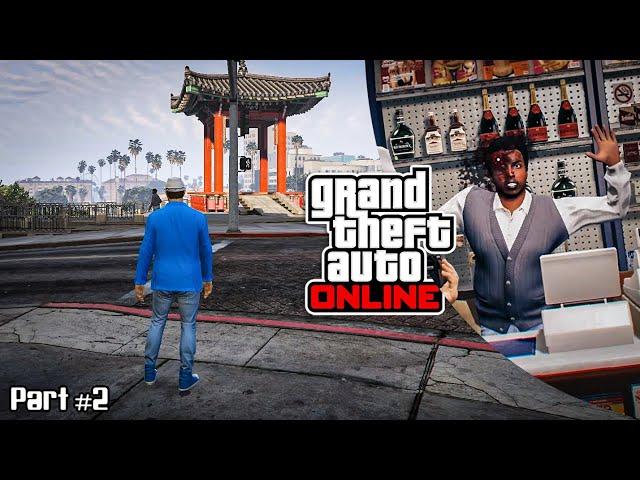 Store Robbery Failed & Meeting Lester GTA 5 Online - Part 2