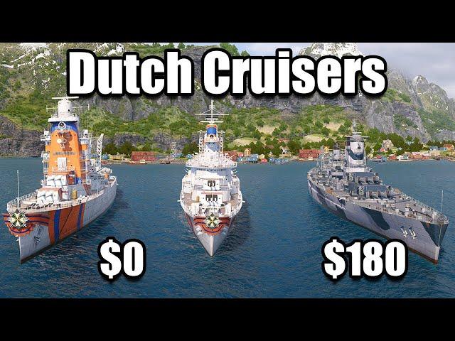 How To MASTER Dutch Cruisers in World of Warships Legends!