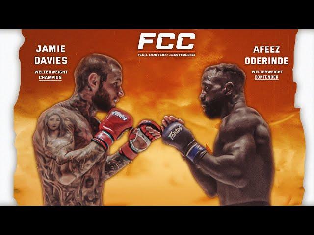 Jamie Davies vs Afeez Oderinde - Amateur Welterweight Title Fight [FCC 34]