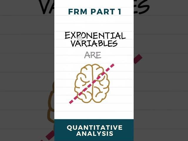 Exponential Variables are Memoryless | FRM Part 1 | Quantitative Analysis (Book 2)