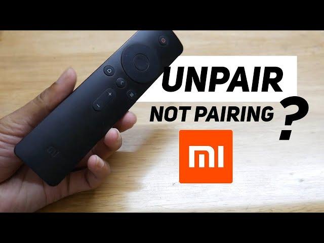 How to fix not pairing remote on Mi Box S