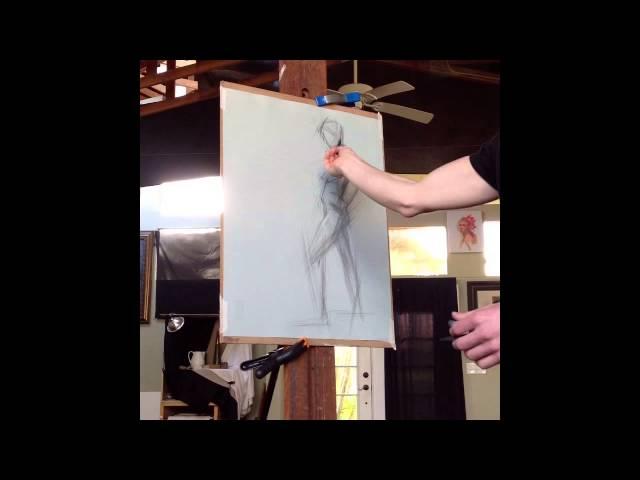 Atelier Maui - Daniel Bilmes Figure Drawing Demonstration