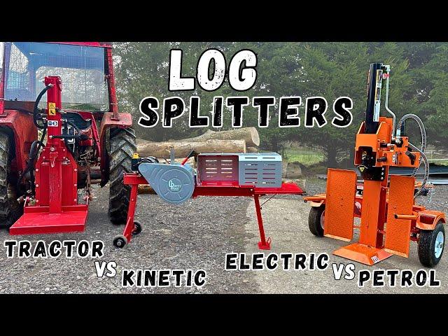 Which LOG SPLITTER is RIGHT for YOU? We test 4 Different Types!