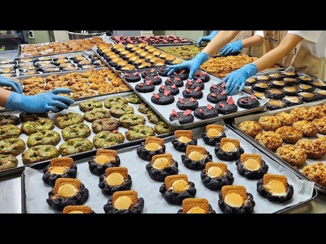 9 Kinds of thick and moist handmade cookies - Korean street food