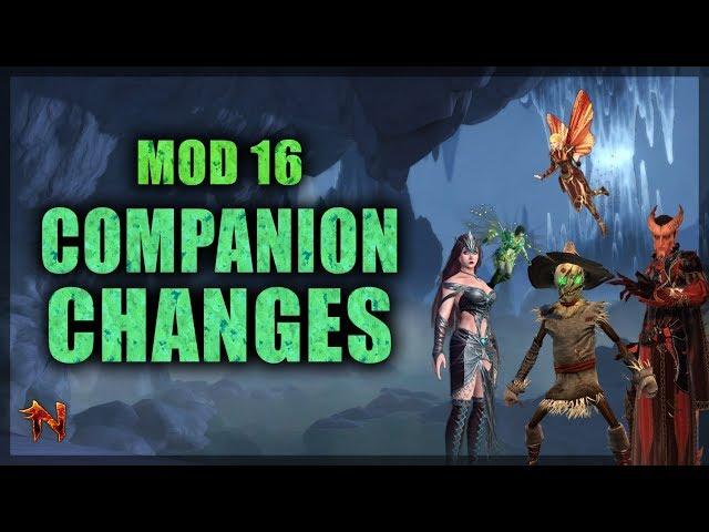 Neverwinter Mod 16 Companion Changes