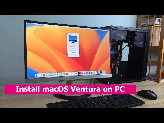 How to install macOS 13 on PC/Laptop