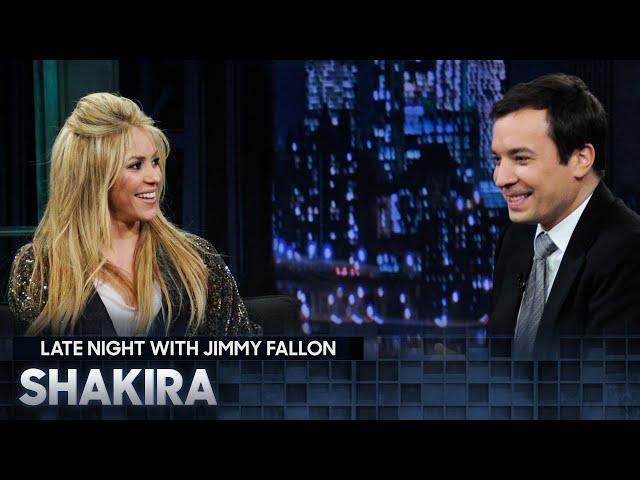 Shakira on Starting Out as a Rock Singer | Fallon Flashback (Late Night with Jimmy Fallon)