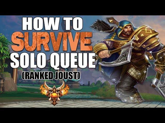 How To Survive Solo Queue (Ranked Joust) - Smite