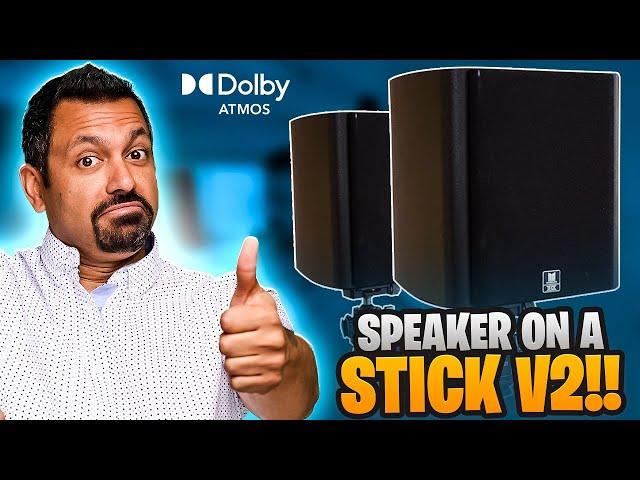 Test Dolby Atmos Height Channel Speaker Placement Without Damaging Your Walls!