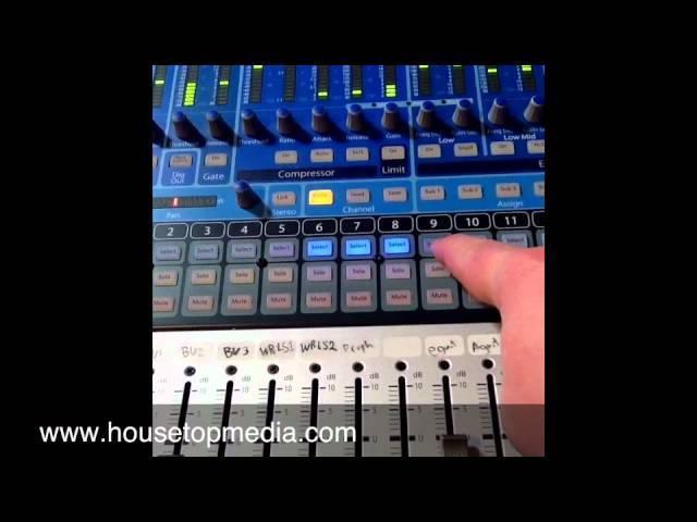 PreSonus StudioLive Training #2 - Saving And Recalling Settings