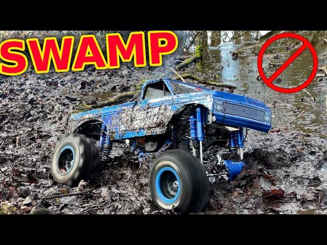 Don't do this to your $5,000 rc MUD TRUCK