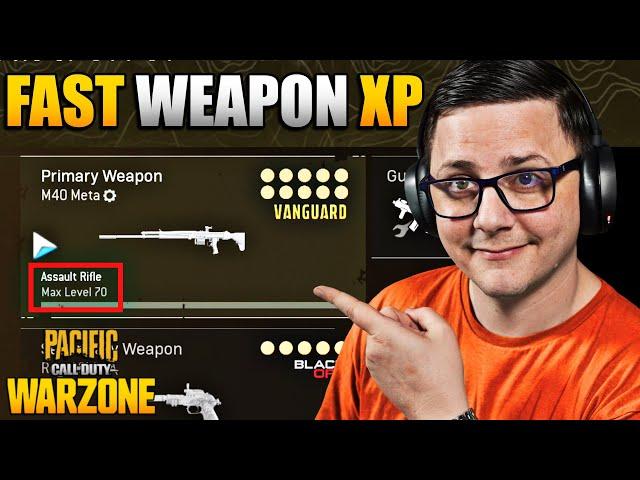 How to Max Level a Gun in 1 Hour in Warzone | Insanely Fast Weapon XP 6000 XP Per Minute