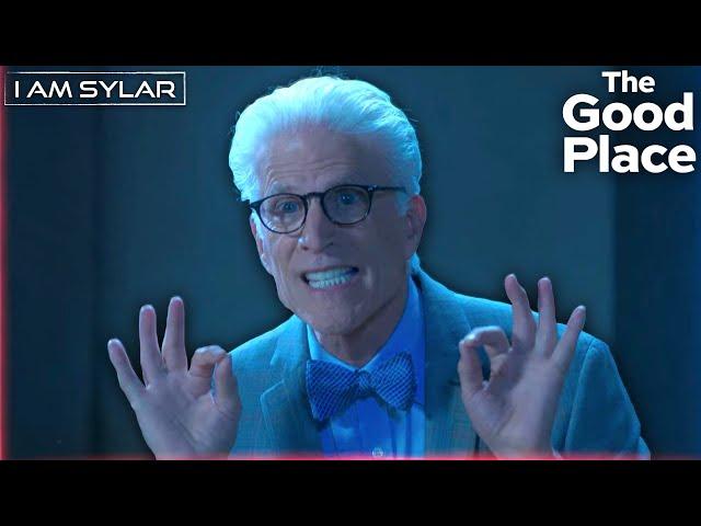 Male Shapeshift | Vicky Wears a Michael Suit | The Good Place 4x04