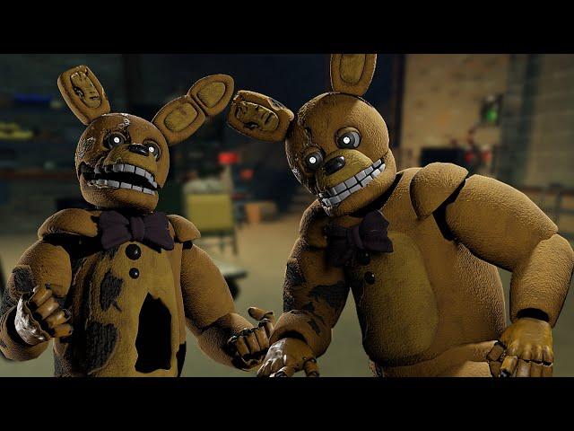 Yellow Rabbit Springlock Failure in Roblox FNAF Movie RP