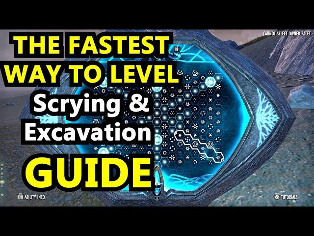 The Fastest Way to Level Scrying and Excavation Skill Lines - ESO Scrying and Excavation Guide