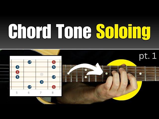 Chord Tone Soloing Jazz Guitar Workout (Part 1: Exercises 1-4 on Solar by Miles Davis)