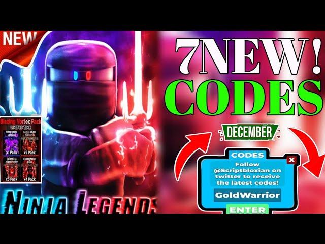 ️DECEMBER️ NINJA LEGENDS ROBLOX CODES 2024 - NINJA LEGENDS CODES 2024_CODES FOR NINJA LEGENDS 2024